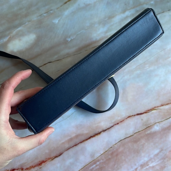 VINTAGE | Navy quilted shoulder bag - Picture 7 of 11